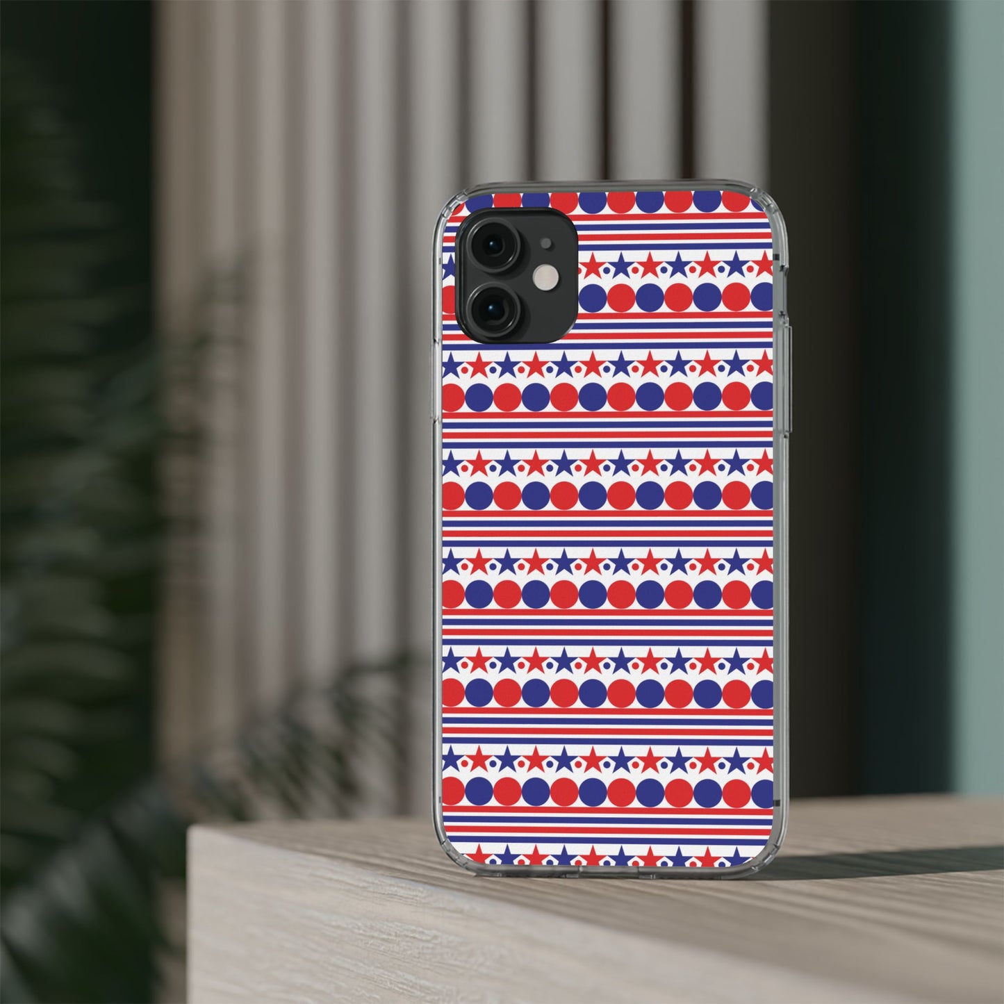 Patriotic Stripes and Stars Phone Case